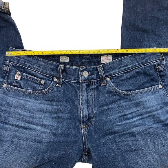 AG Adriano Goldschmied Paper Crop Jeans 30R | Made in USA, Dark Wash - Picture 5 of 8